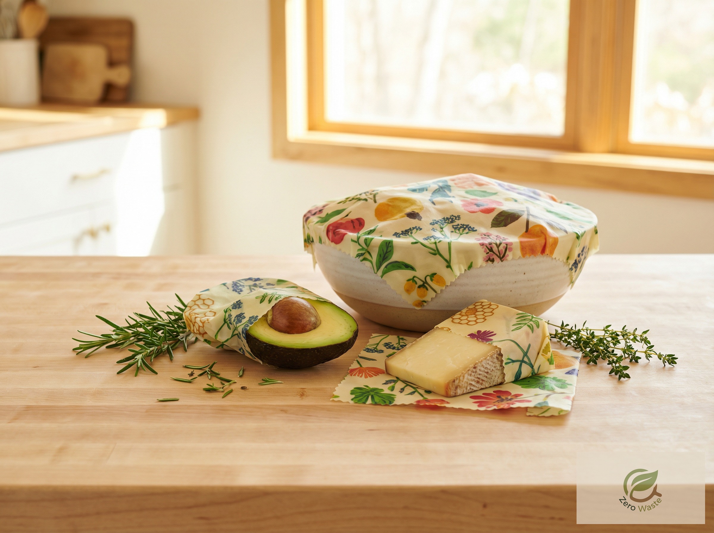 Bee's Wrap Beeswax Food Wraps - Zero Waste Kitchen