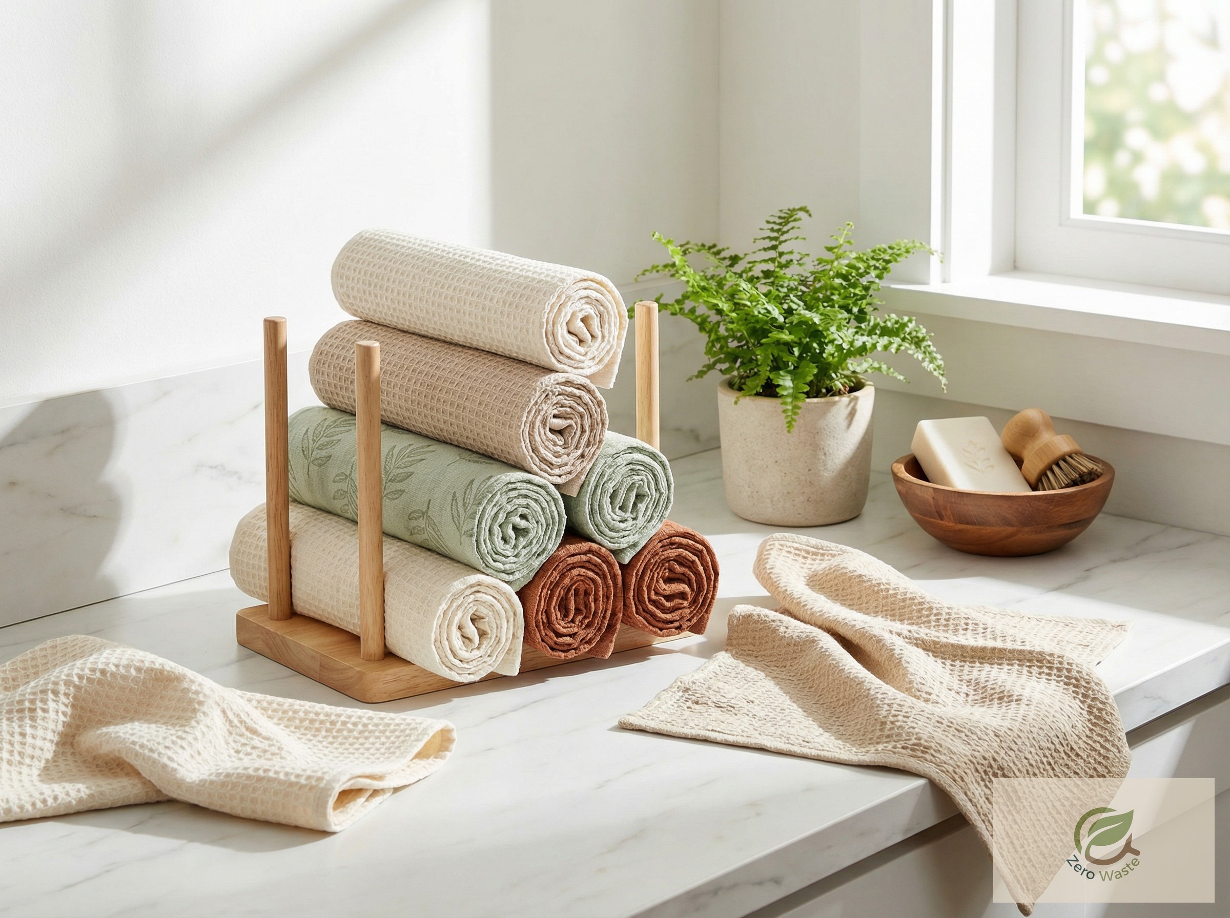 Reusable Paper Towels (Unpaper Towels) - Zero Waste Kitchen